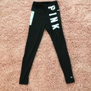 PINK Victoria’s Secret grey leggings. Size S